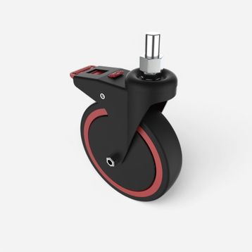 Decathlon Pongori TTT930 Masa Tenisi Masası için Frenli Tekerlek