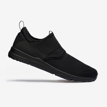 Decathlon PW 160 Slip On Siyah Erkek Yürüyüş Ayakkabısı
