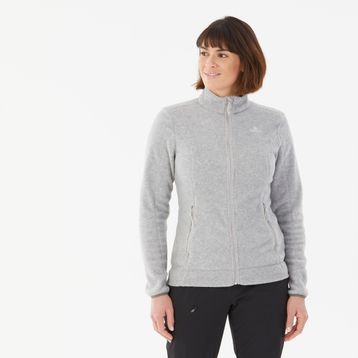Decathlon Quechua MH120 Gri Kadın Outdoor Polar