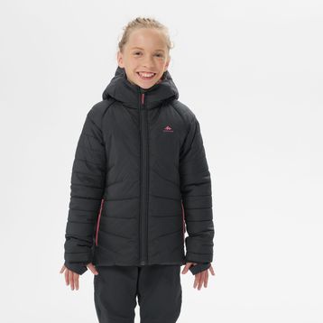 Decathlon Quechua MH500 Gri Çocuk Outdoor Şişme Mont