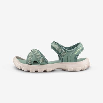 Decathlon Quechua NH100 Haki Çocuk Outdoor Sandalet
