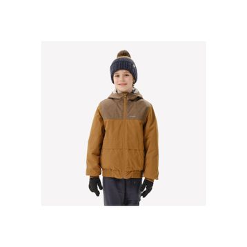 Decathlon Quechua SH100 -3.5 Derece Kahverengi Çocuk Outdoor Kışlık Mont