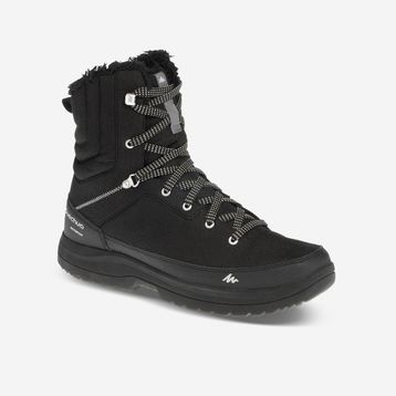 Decathlon Quechua SH100 High Siyah Su Geçirmez Erkek Outdoor Kar Botu