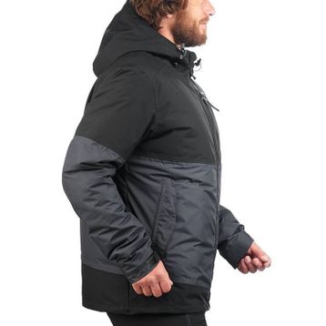 Decathlon Quechua SH100 X-Warm Siyah Erkek Karda Yürüyüş Montu