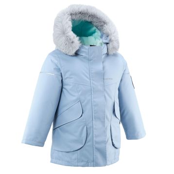 Decathlon Quechua SH500 Mountain Mavi Çocuk Outdoor Kışlık Mont