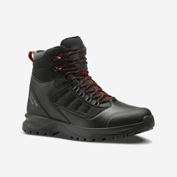 Decathlon Quechua SH500 Mountain Su Geçirmez Siyah Erkek Outdoor Kar Botu