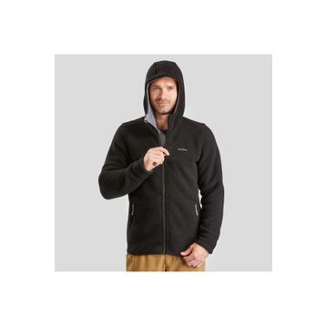 Decathlon Quechua SH500 Siyah Erkek Sıcak Tutan Outdoor Polar Mont