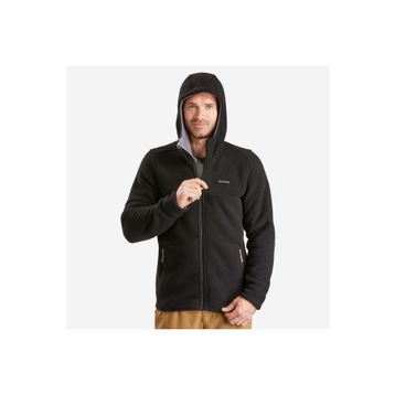 Decathlon Quechua SH500 Siyah Erkek Sıcak Tutan Outdoor Polar Mont