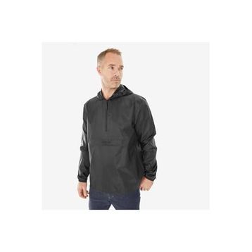 Decathlon Quechua Siyah Raincut 1 2 Zip Yağmurluk