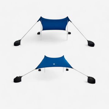 Decathlon Radbug Mavi UV Korumalı Plaj Gölgeliği