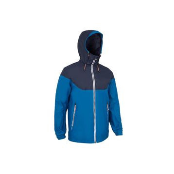 Decathlon Sailing 100 Mavi Tribord Erkek Su Geçirmez Mont