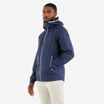 Decathlon Sailing 100 Mavi Tribord Erkek Su Geçirmez Mont