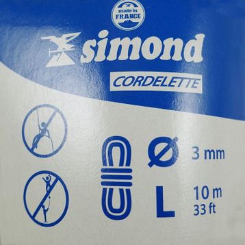 Decathlon Simond 3 mm x 10 m Yardımcı İp
