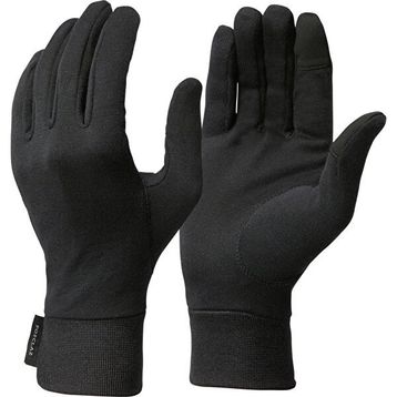 Decathlon Siyah Mt500 Forclaz Yetişkin Trekking İç Eldiven