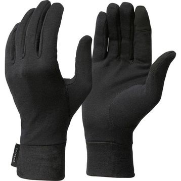 Decathlon Siyah Mt500 Forclaz Yetişkin Trekking İç Eldiven