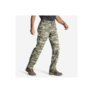 Decathlon Solognac 100 Yeşil Avcılık ve Doğa Gözlem Kargo Avcı Taktik Erkek Kamuflaj Pantolon