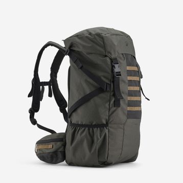 Decathlon Solognac 50 lt Haki Avcılık ve Doğa Gözlemi Sırt Çantası