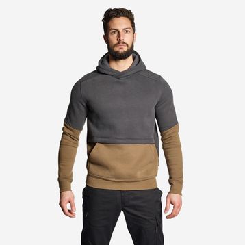 Decathlon Solognac 500 Bej Kapüşonlu Sweatshirt