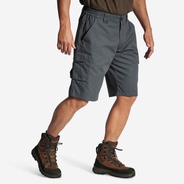 Decathlon Solognac 500 Bermuda Avcılık ve Doğa Gözlemi Gri Kargo Şort