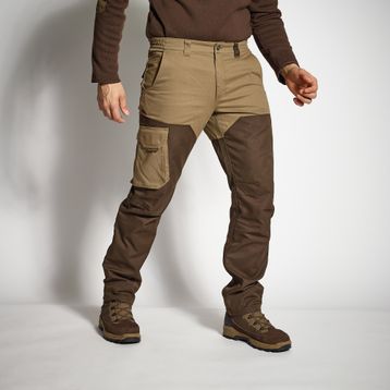 Decathlon Solognac Kahverengi Renfort 520 Erkek Pantolon