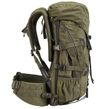 Decathlon Solognac Modüler Avcılık ve Doğa Gözlemi Yeşil 45-90 lt Big Game Sırt Çantası