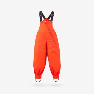 Decathlon Wedze BIB 500 Toddler Turuncu Çocuk Kayak Pantolonu
