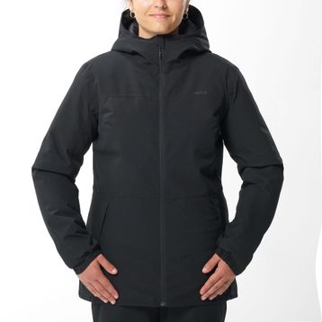Decathlon Wed'ze SKI-P JKT 100 Siyah Kadın Kayak Montu
