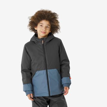 Decathlon Wedze SKI100 Mavi Gri Çocuk Kayak Montu
