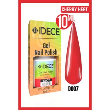Dece D007 Kırmızı 10 ml Kalıcı Oje