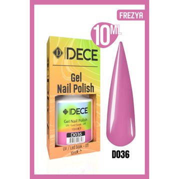 Dece Professional D036 10 ml Kalıcı Oje (pembe serisi)
