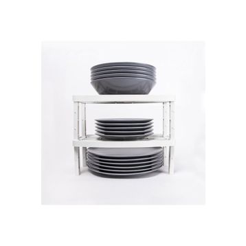 Deco Bella 50806 Beyaz Dolap İçi Çok Katlı Raf