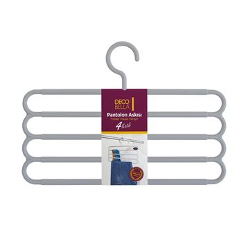 Decobella 50812 Şeffaf Pantolon Askısı