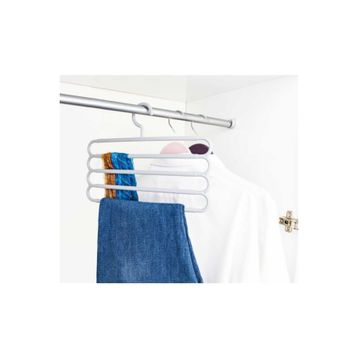 Decobella 50823 Gri 4 Katlı Pantolon Askısı
