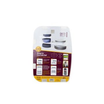 Decobella Dolap İçi Çok Katlı Raf