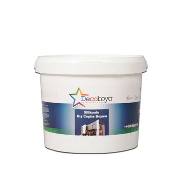 Decoboya DEC119 Silikonlu Lüx Silinebilir Mat 3 kg Kırık beyaz İç Cephe Duvar Boyası