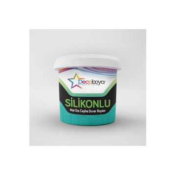 Decoboya DEC119 Silikonlu Lüx Silinebilir Mat 3 kg Kırık beyaz İç Cephe Duvar Boyası