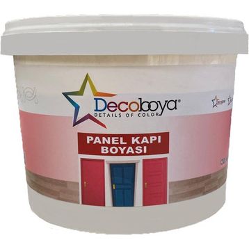 Decoboya Su Bazlı 3 kg DEC125 Panel Kapı Hobi Boyası