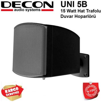 Decon UNI-5B Duvar Tipi Mini Hoparlör