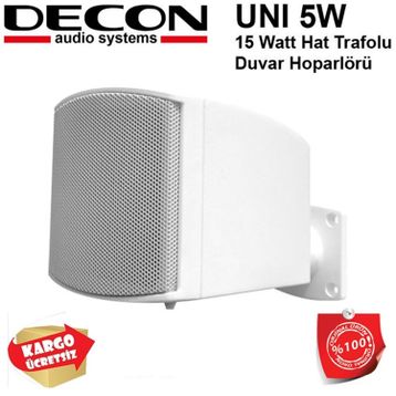 Decon UNI-5W Duvar Tipi Mini Hoparlör