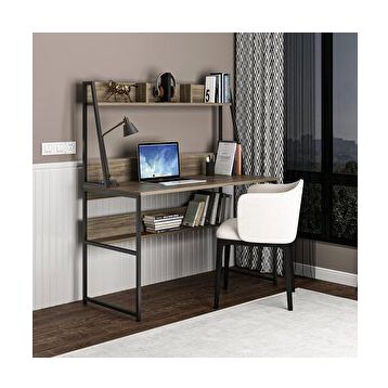 Deconode Majestic 90 cm Kahverengi Çocuk Çalışma Masası