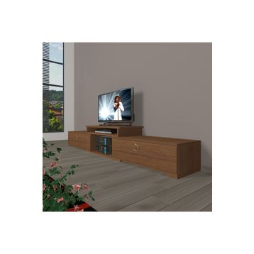 Decoraktiv 1E1 Mdf Naturel Ceviz Tv Ünitesi Tv Sehpası