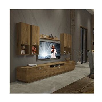 Decoraktiv Trendstyle 8da Naturel Pera Mdf Tv Ünitesi Tv Sehpası