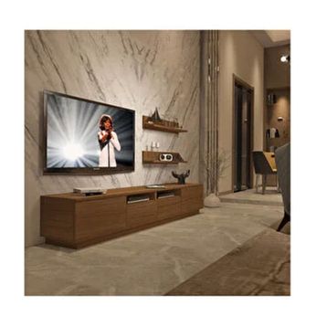 Decoraktiv Trendstyle Naturel Ceviz 220rs Mdf Tv Ünitesi Tv Sehpası