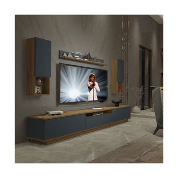 Decoraktiv Trendstyle Pera Antrasit 270das Mdf Tv Ünitesi Tv Sehpası