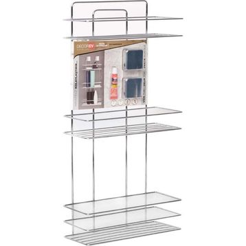 Decorev 5931 Beyaz Üç Katlı Lamalı Kristal Şampuanlık