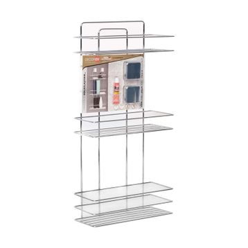 Decorev 5931 Beyaz Üç Katlı Lamalı Kristal Şampuanlık