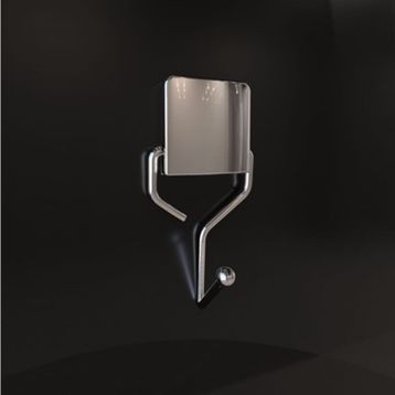 Decorev DC 4771 Krom Vidasız Montaj Tekli Askı