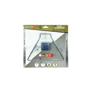 Decorev DC-4778 Krom Üçgen Havluluk