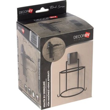 Decorev DC-5119 Siyah Fön Makinesi Asma Aparatı