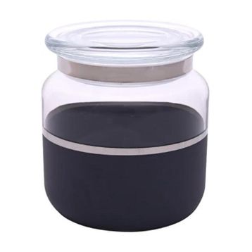 Decorium M06306-AB Vision Black 10x10 cm Kavanoz